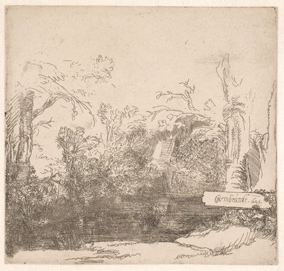 La rimessa per le barche da Rembrandt van Rijn
