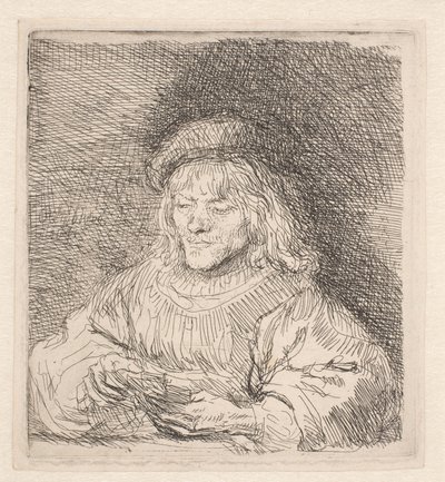 Il giocatore di carte da Rembrandt van Rijn