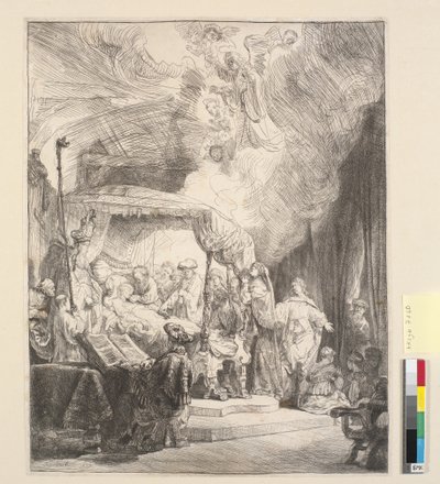 La morte della Vergine da Rembrandt van Rijn