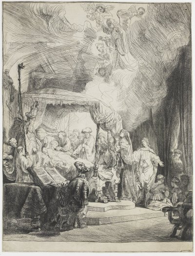 La morte della Vergine da Rembrandt van Rijn