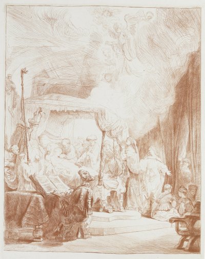La morte della Vergine da Rembrandt van Rijn