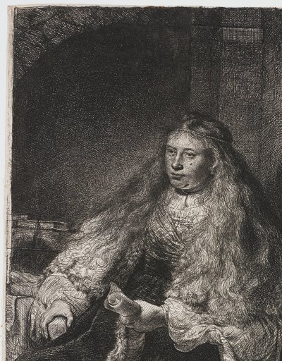 La grande sposa ebrea da Rembrandt van Rijn