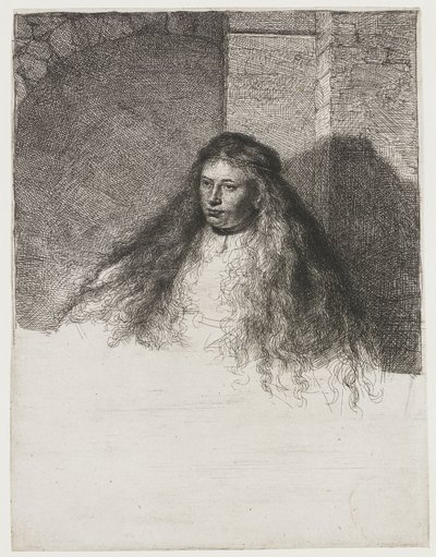 La grande sposa ebraica da Rembrandt van Rijn