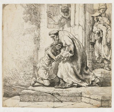 Il ritorno del figliol prodigo da Rembrandt van Rijn