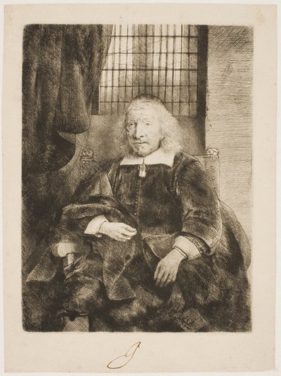 I musicisti ambulanti da Rembrandt van Rijn