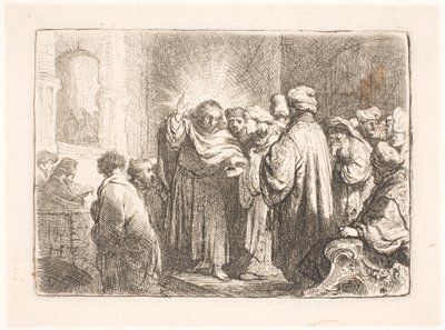 Il tributo da Rembrandt van Rijn