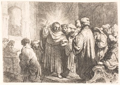 Il tributo da Rembrandt van Rijn