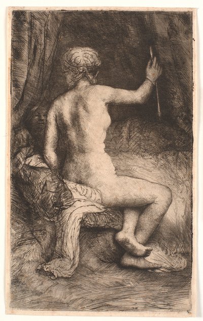 La donna con la freccia da Rembrandt van Rijn