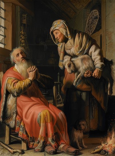 Tobi accusa Anna da Rembrandt van Rijn