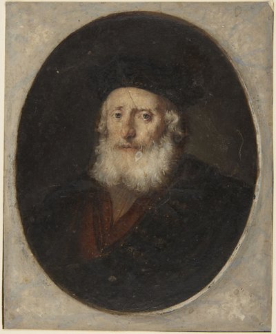 Vecchio con toque da Rembrandt van Rijn