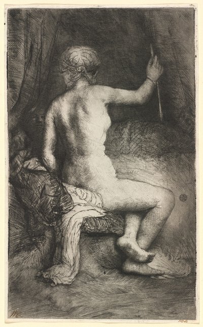 Donna con la freccia da Rembrandt van Rijn