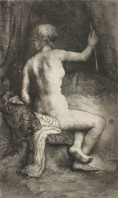 Donna con la freccia, 1661 da Rembrandt van Rijn