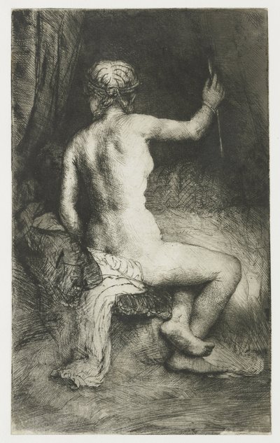 Donna con la freccia da Rembrandt van Rijn