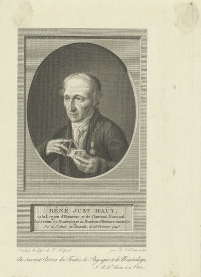 Ritratto di René-Just Haüy 1743-1822, 1804 da Remi Henri Joseph Delvaux