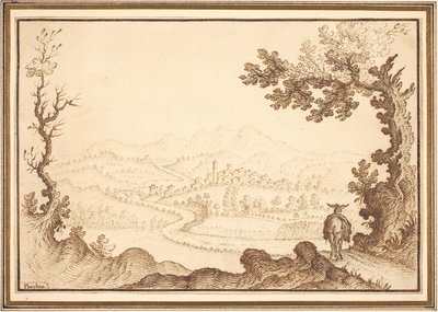 Paesaggio vicino a Pecchio da Remigio Cantagallina