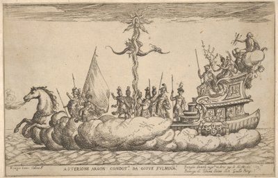 Asterion, dalla serie Vasi degli Argonauti per la celebrazione del matrimonio di Cosimo, 1608 da Remigio Cantagallina