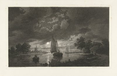 Veduta del fiume da Remigius Adrianus Haanen