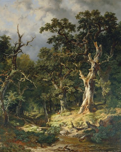Bosco di querce da Remigius Adrianus van Haanen