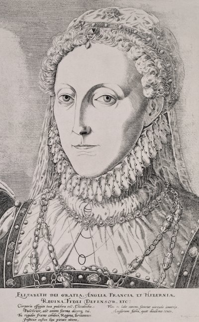 Regina Elisabetta I da Remigius Hogenbergh
