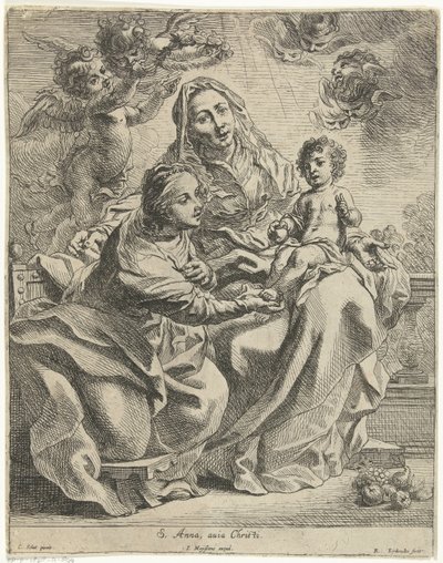 Anna con la Trinità da Remoldus Eynhoudts