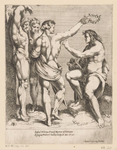Apollo e Marsia da Remy Vuibert