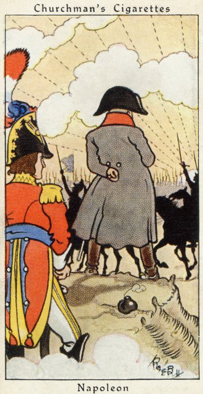 NAPOLEONE Bonaparte - in piedi da René Bull