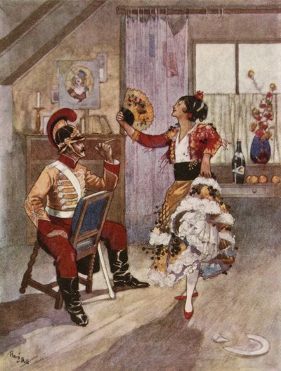 Quella ragazza era una compagnia vivace, te lo posso dire! da René Bull