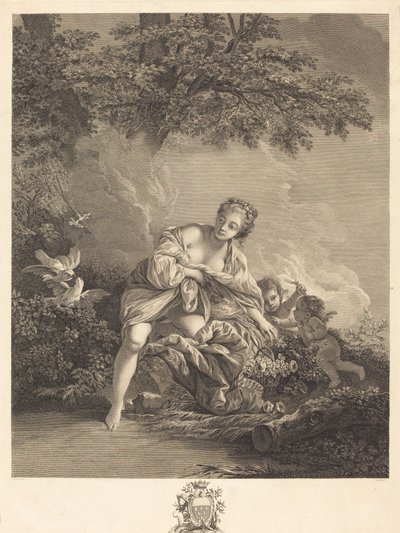 Venere e gli amori da René Gaillard after François Boucher