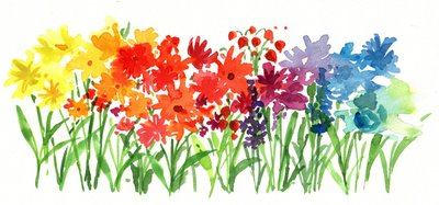 Fiori del Giardino Arcobaleno da Renate Holzner