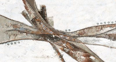 Forme rustiche in metallo da Renate Holzner