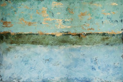 Orizzonte dorato con texture da Renate Holzner