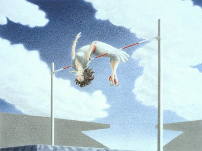 Salto in alto da Rene Boin