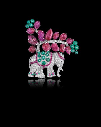 Spilla elefante Art Deco da Rene Boivin