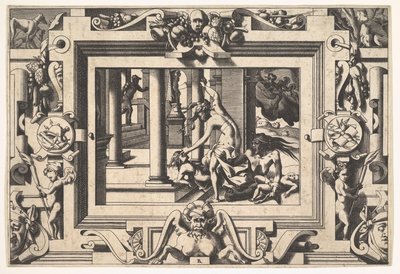 Medea Uccide i suoi Due Figli da Giasone da Rene Boyvin