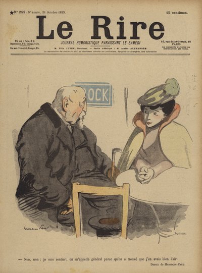 Illustrazione per Le Rire da Rene George Hermann Paul