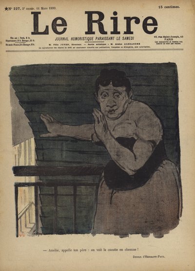 Illustrazione per Le Rire da Rene George Hermann Paul