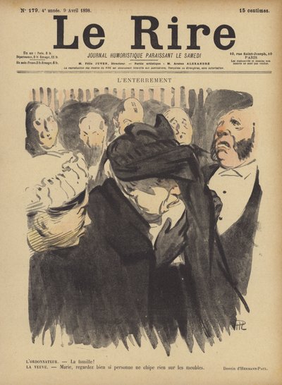 Illustrazione per Le Rire da Rene George Hermann Paul