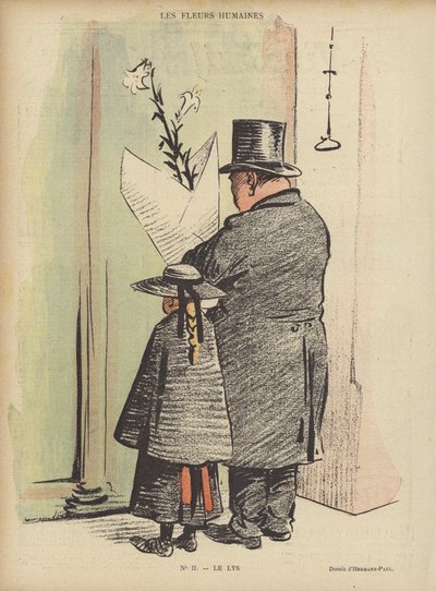 Illustrazione per Le Rire da Rene George Hermann Paul