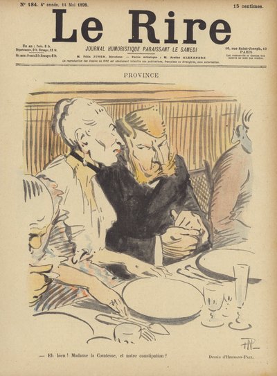 Illustrazione per Le Rire da Rene George Hermann Paul