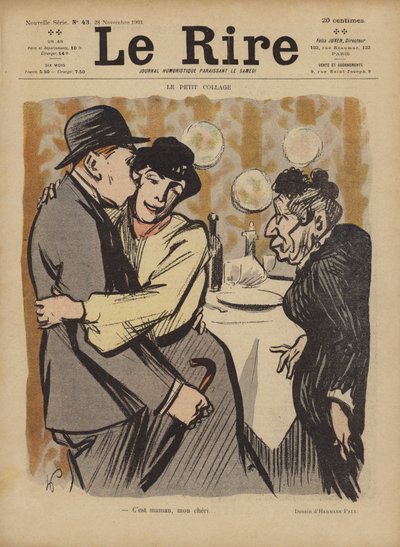 Illustrazione per Le Rire da Rene George Hermann Paul