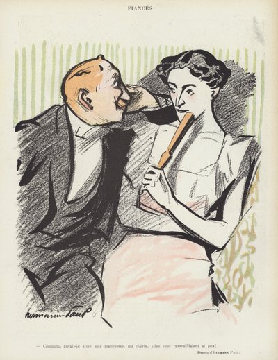 Illustrazione per Le Rire da Rene George Hermann Paul