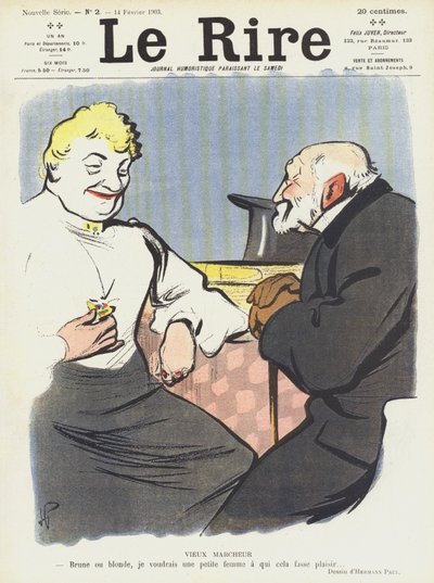 Illustrazione per Le Rire da Rene George Hermann Paul