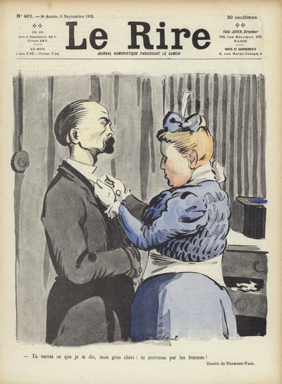 Illustrazione per Le Rire da Rene George Hermann Paul