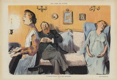 Illustrazione per Le Rire da Rene George Hermann Paul