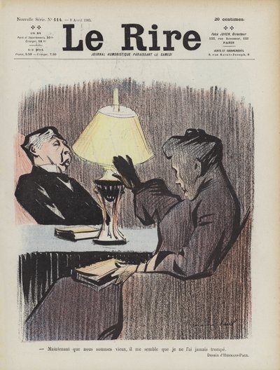 Illustrazione per Le Rire da Rene George Hermann Paul