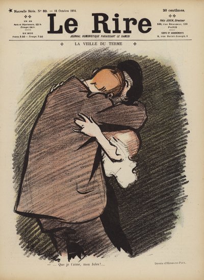 Illustrazione per Le Rire da Rene George Hermann Paul