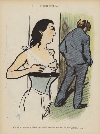 Illustrazione per Le Rire da Rene George Hermann Paul