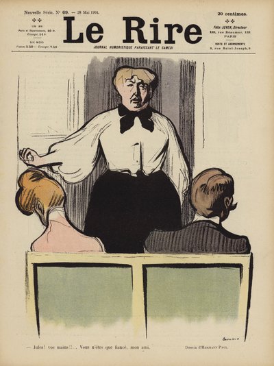 Illustrazione per Le Rire da Rene George Hermann Paul