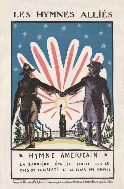 Gli inni alleati, 1917 da Rene George Hermann Paul