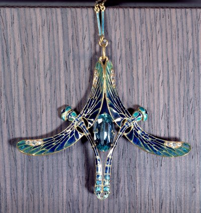 Art Nouveau: pendente 